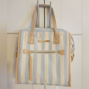 Poppy & Peonies Lunch Bag Amalfie Stripe